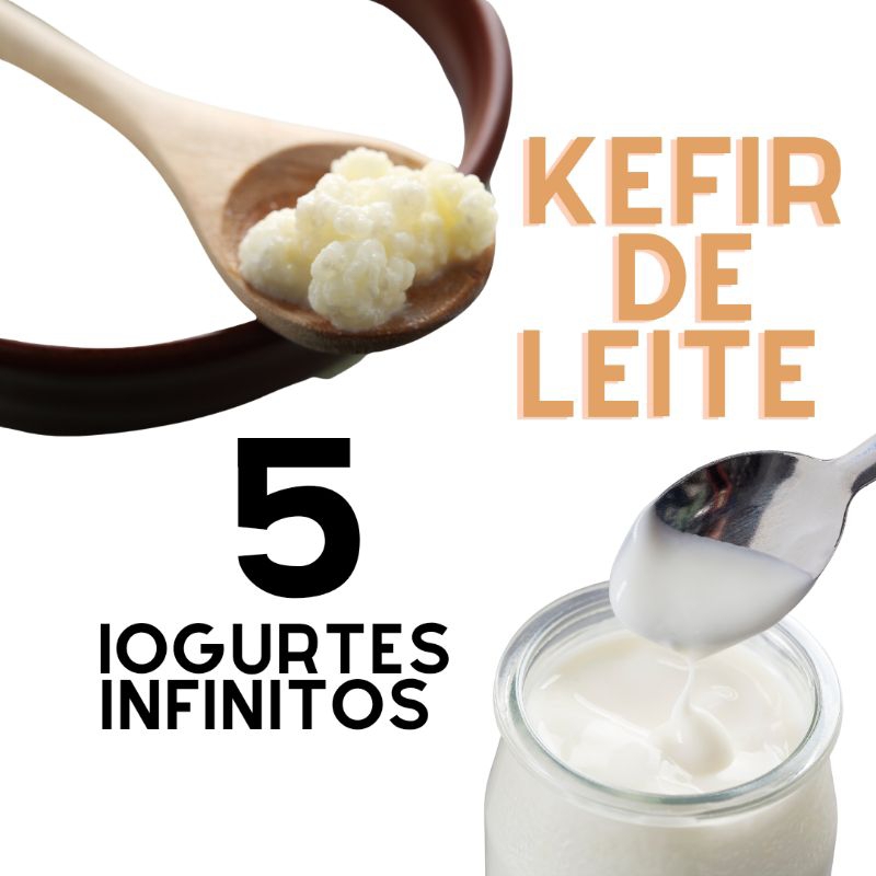 KEFIR DE LEITE + IOGURTE INFINITO - Originais - Premium