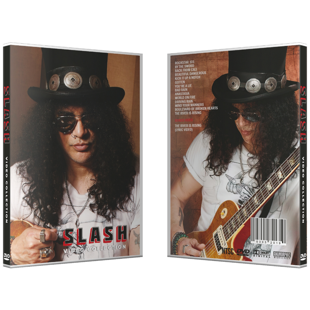 DVD SLASH - VIDEO COLLECTION (fan made) | Shopee Brasil