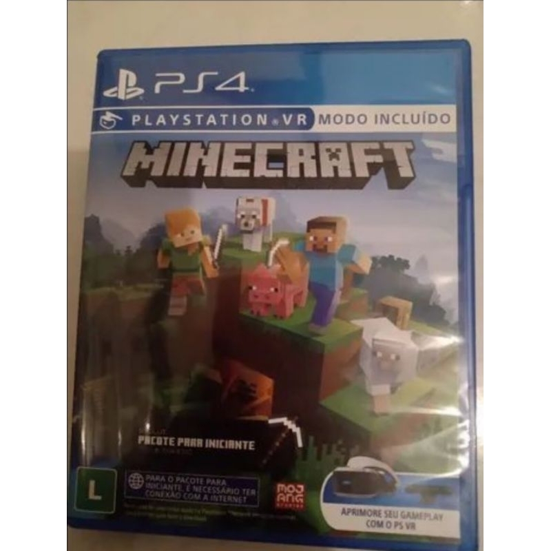 Shopping Oi - Jogo Minecraft PS4 - VR Mode Incluso