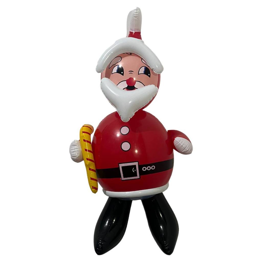 1 Boneco Inflavel Papai Noel Feliz Natal