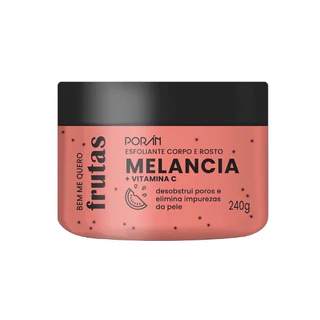 ESFOLIANTE CORPO E ROSTO PORAN MELANCIA , PITAYA 240G