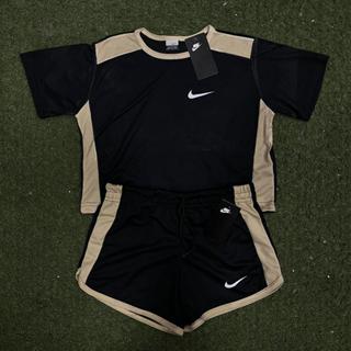 Conjunto da nike short e 2024 blusa feminina