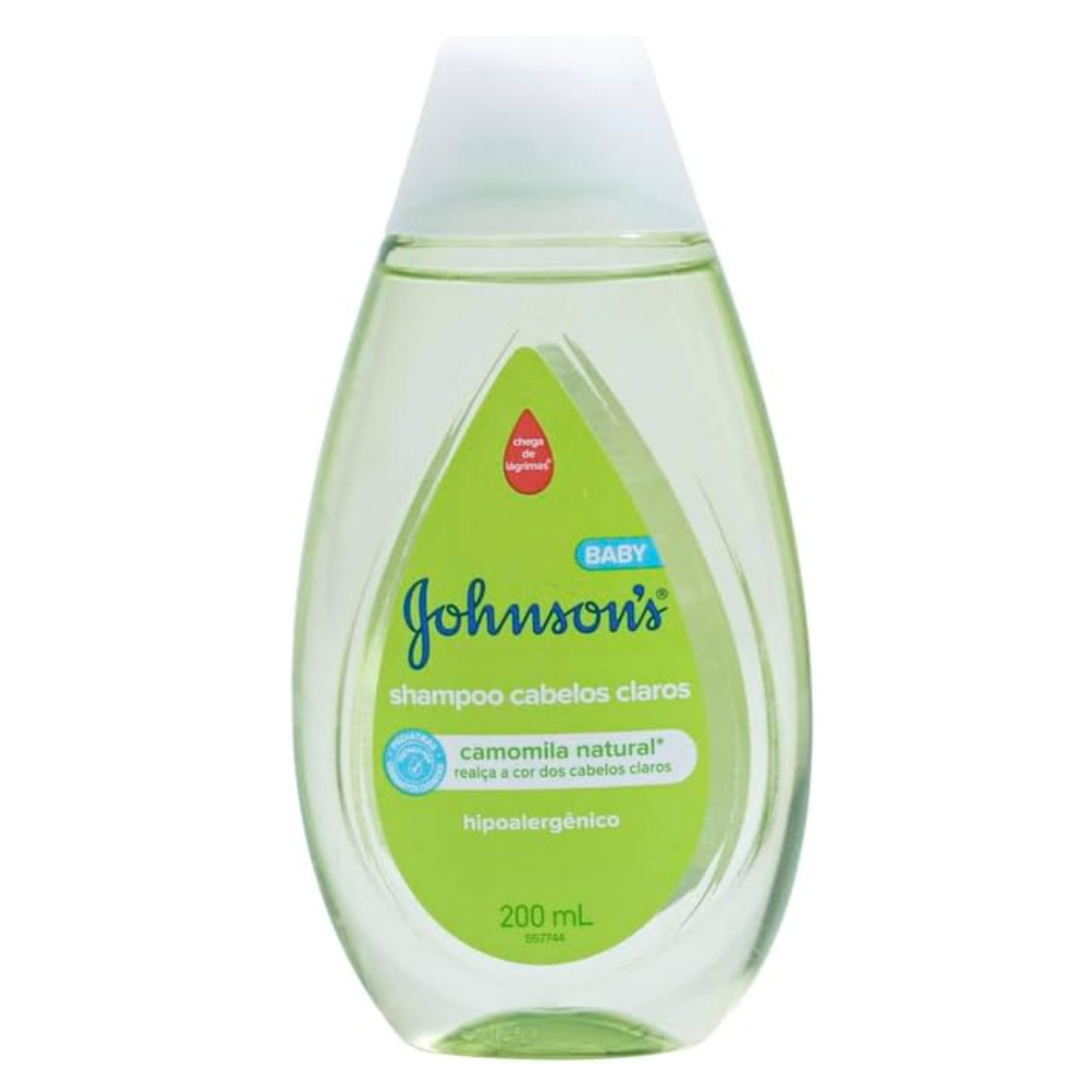 Shampoo Johnson's Baby Cabelos Claros - 200ml