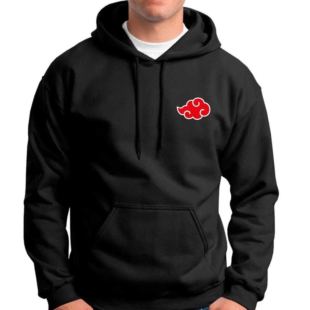 Naruto Akatsuki Nuvem Símbolos Pullover Hoodie - AliExpress