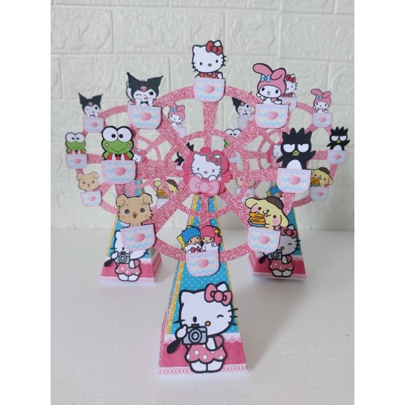 10 Caixas roda gigante Hello Kitty | Shopee Brasil