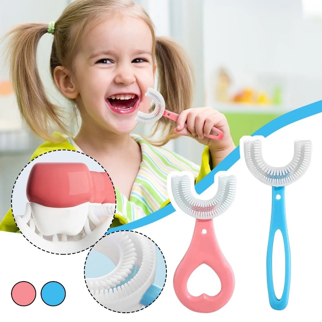 Escova de Dente Infantil Macia para Bebê e Criança | Shopee Brasil