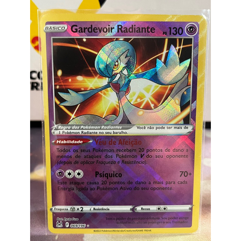 Card Pokémon Gardevoir Gx Original Copag