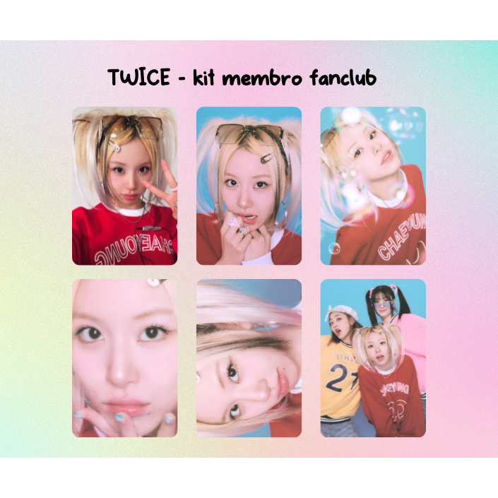 TWICE Ki - FANCLUB 4TH GENERATION e ONCE AGAIN - Nayeon -Jeongyeon