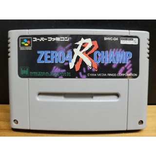 ZERO 4 RR CHAMP NINTENDO ORIGINAL SUPER FAMICOM
