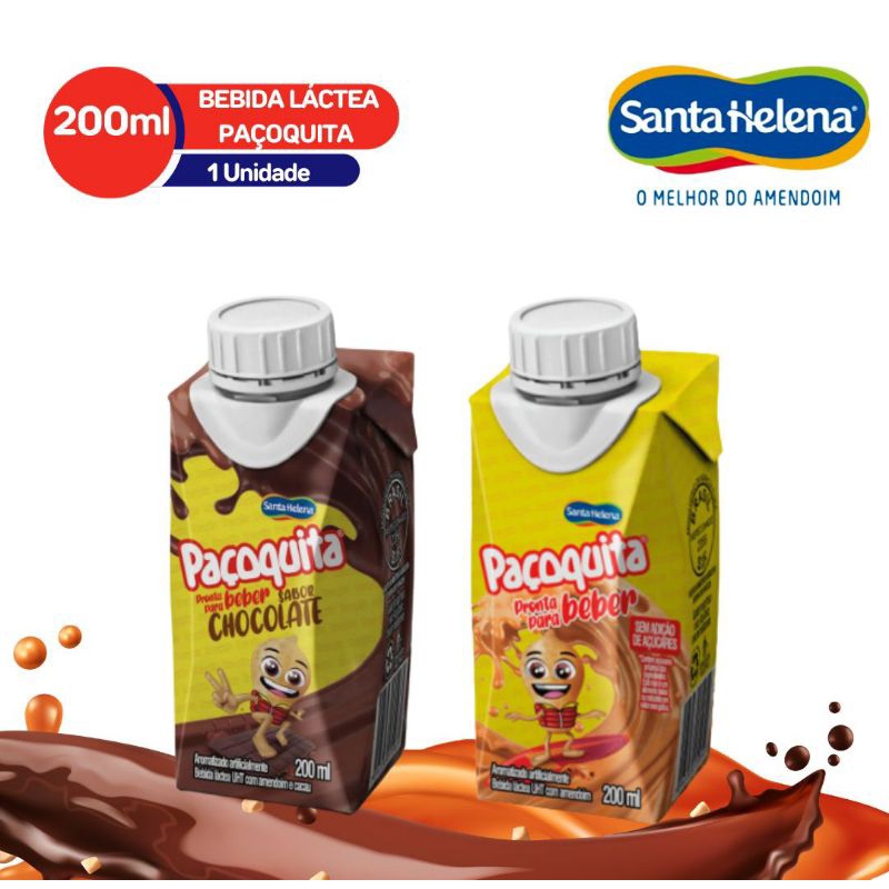 Bebida Láctea Sabor Chocolate 200ml (Chokynho) - Marajoara Alimentos