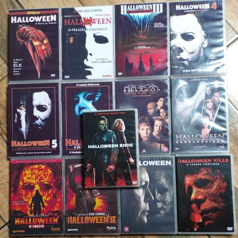 Halloween 3-Coleção De Filmes (dvd) Jamie Lee Curtis (importado Uk)