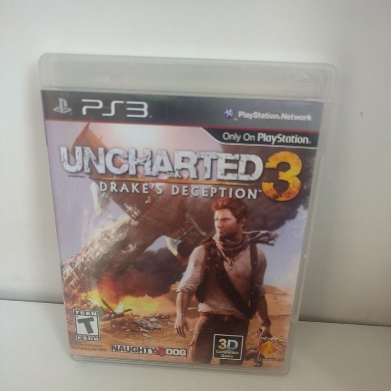 UNCHARTED 3 DRAKE'S DECEPTION REMASTERED PS4 (SEMI-NOVO