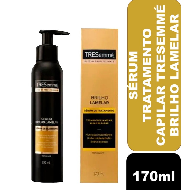 Sérum de Tratamento Tresemmé Brilho Lamelar Frasco 170ml