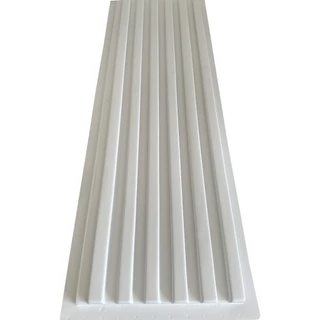 Molde 3d Ripado Mini 80x25cm Abs 2mm Fôrma Para Gesso/cimento/concreto 3d 435