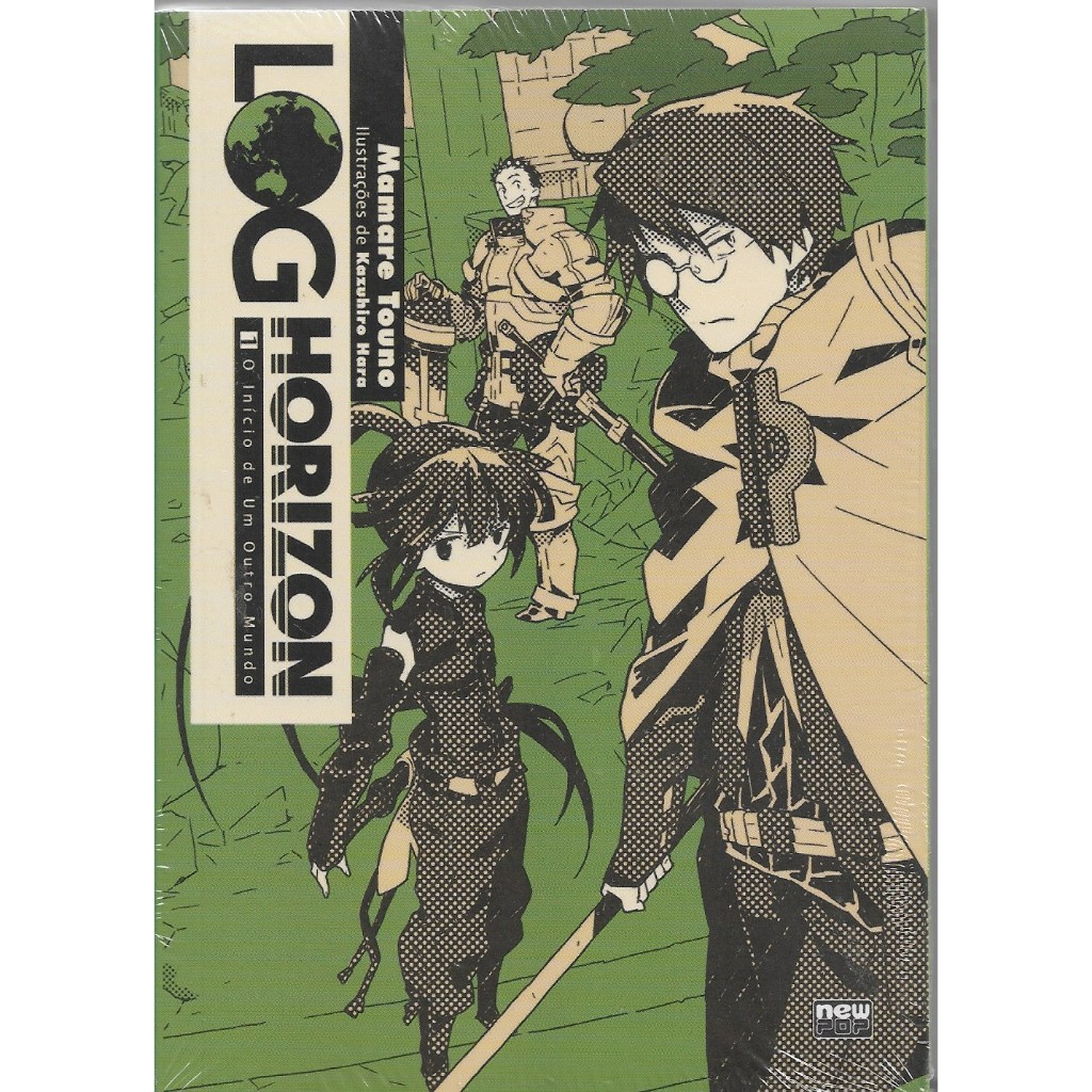 Log Horizon (Novel) - Vol.1 a 6 - NewPop - Lacrado