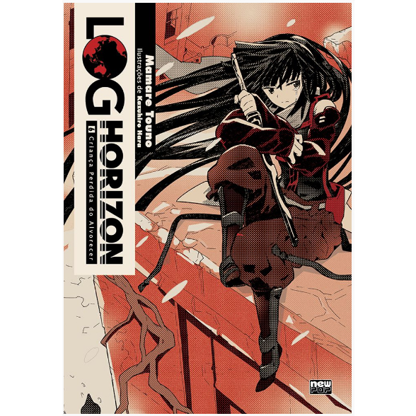 Log Horizon (Novel) - Vol.1 a 6 - NewPop - Lacrado - Em Português