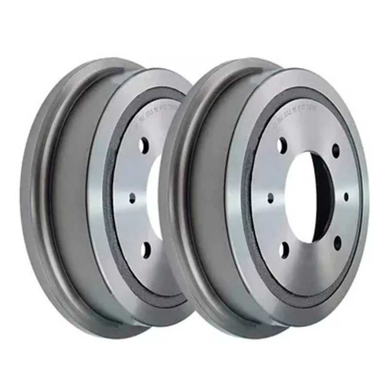 Par Tambor Freio Fusca 70 A 73 Traseiro Sem Cubo Hf07