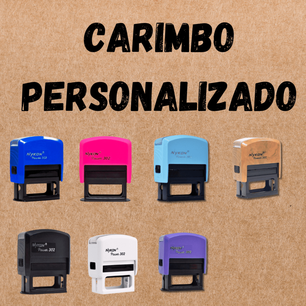 Carimbo Automático Personalizado Nykon 38X14