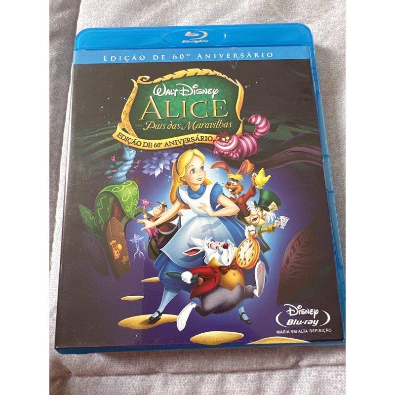 Alice No País Das Maravilhas Edição De 60º Aniversário [Blu-ray]