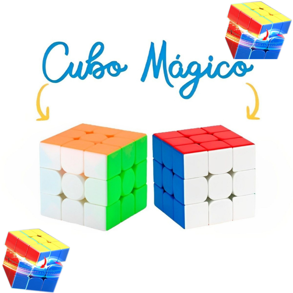 Cubo mágico antigo vintage raro original Rubik Domino