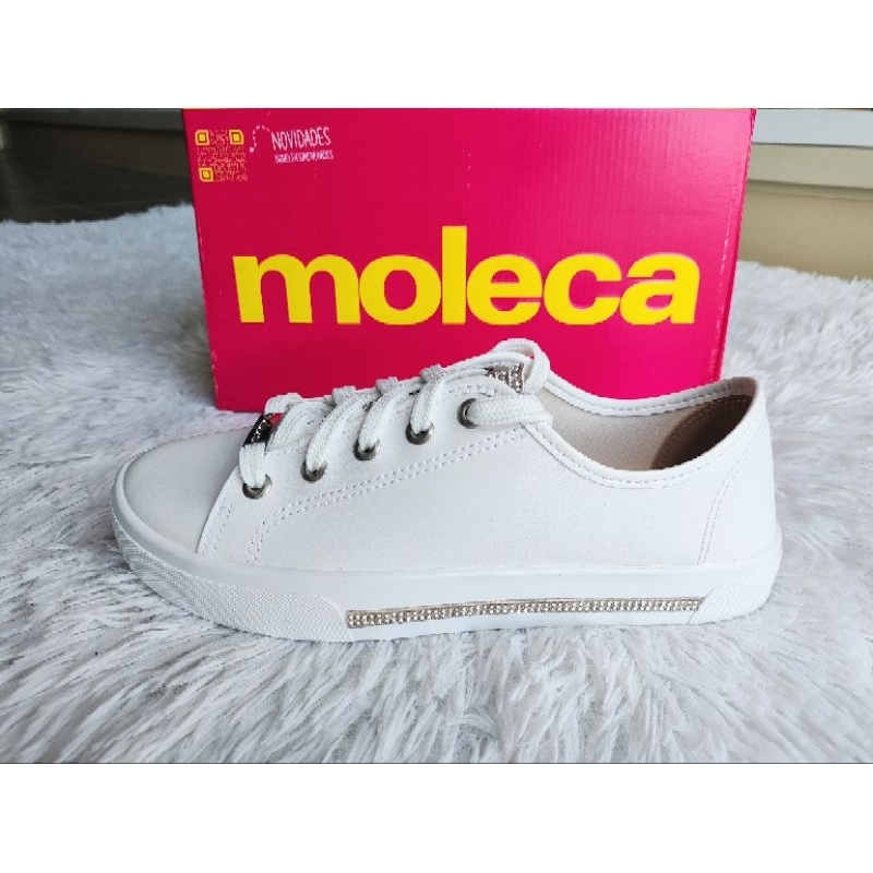 Tenis store moleca brilho