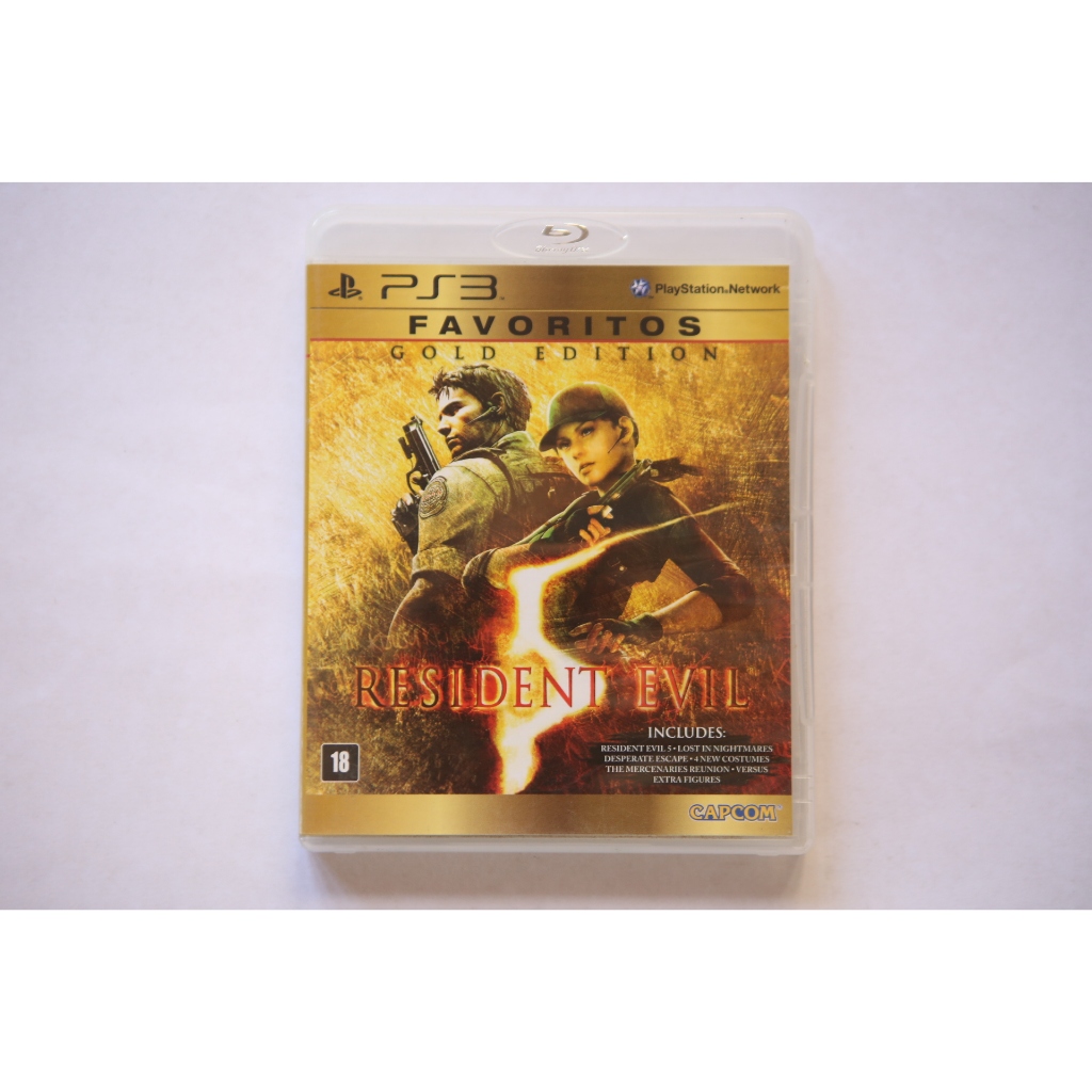 RESIDENT EVIL 5 GOLD EDITION FAVORITOS PS3