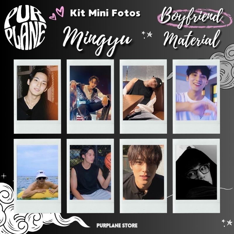SEVENTEEN SHOPEE kpopmerch 163枚 Seventeen Mini Fotos Boyfriend Material Kpop Fanmade | Shopee Brasil