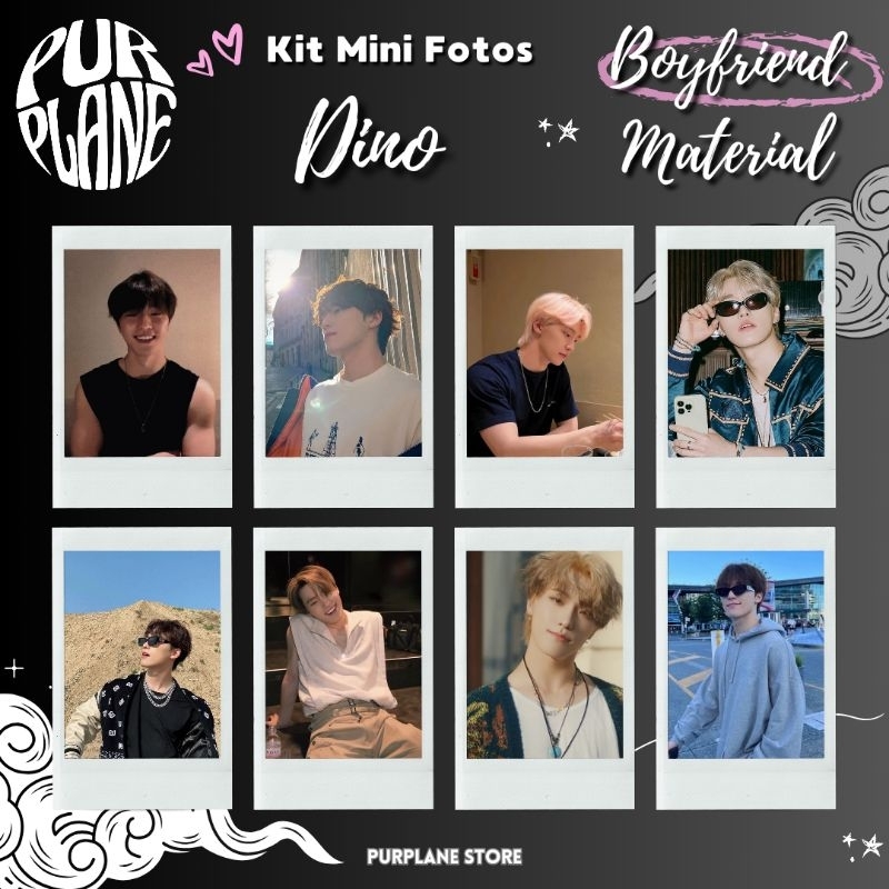 Seventeen Mini Fotos Boyfriend Material Kpop Fanmade | Shopee Brasil