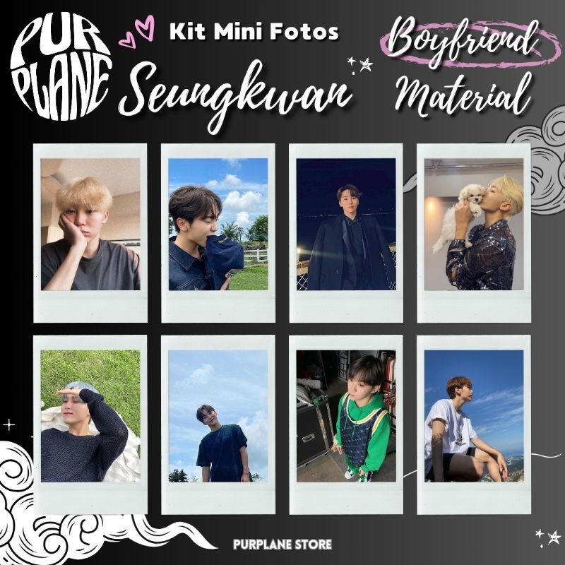 Seventeen Mini Fotos Boyfriend Material Kpop Fanmade | Shopee Brasil