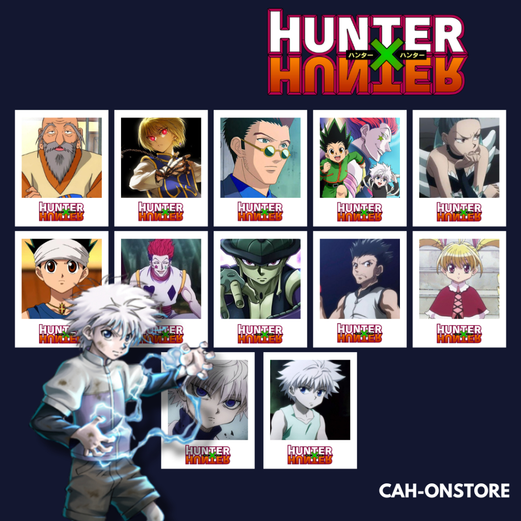 Hunter X Hunter#Gon, killua, Kurapika and Leorio - 𝐇𝐢𝐬𝐨𝐤𝐚