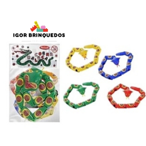 Brinquedo Cobrinha Plástica Naja Articulada | Shopee Brasil