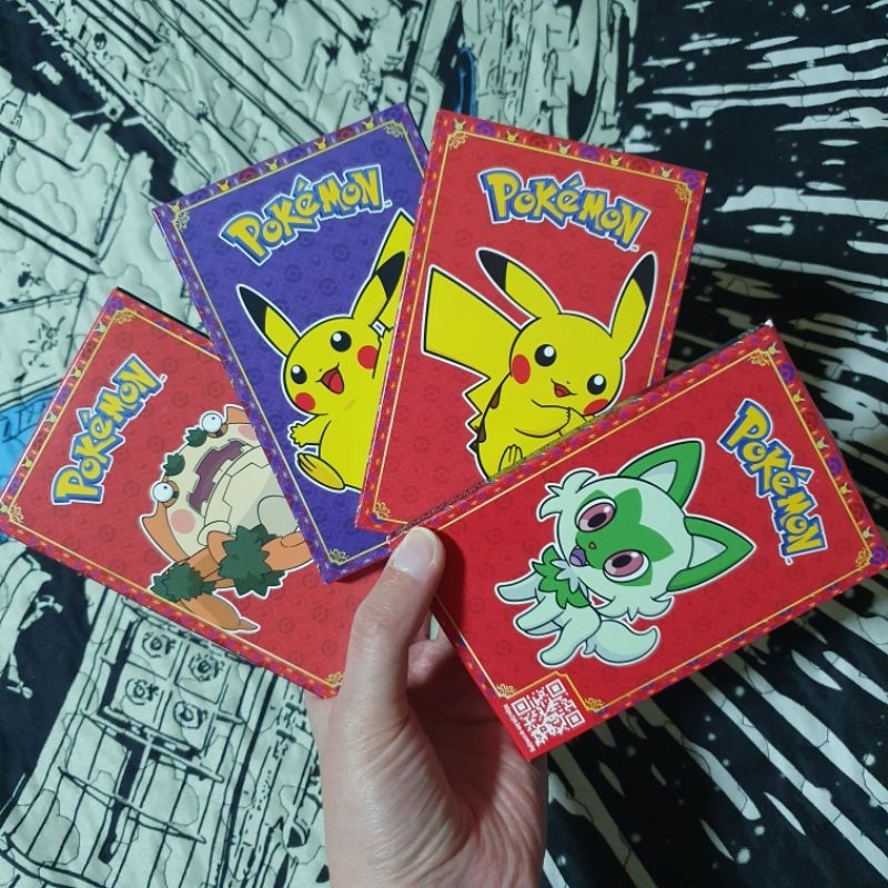 Kits Avulsos de Cartas Pokémon McDonald's 2023 - Pikachu ou Sprigatito ou Klawf