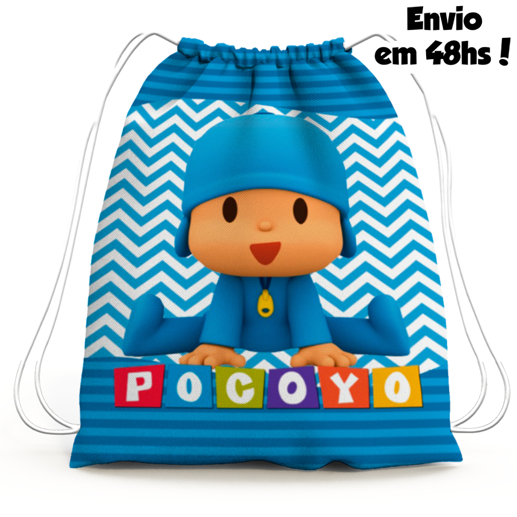 Kit Festa Luluca Mochilinha Almofada Máscara Lembrancinha