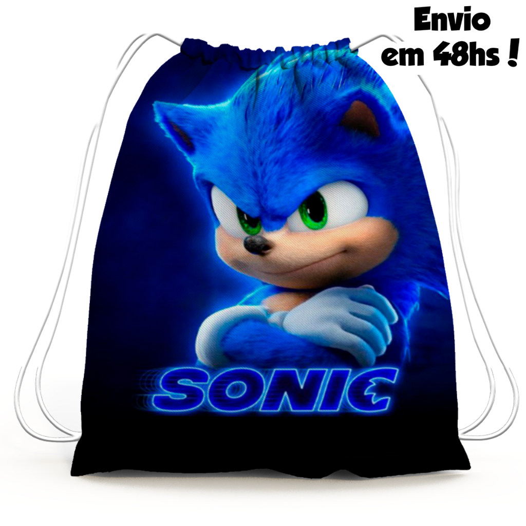 🔥Convite personalizado, Sonic!! Criado no Canva