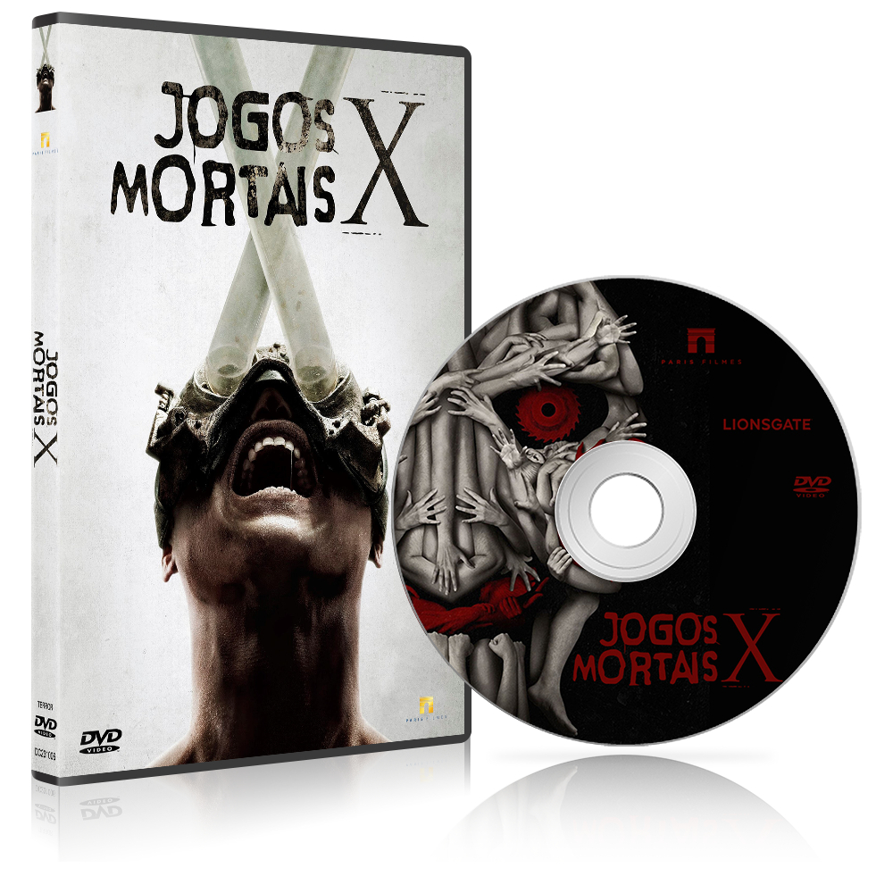 Kit 4 Dvds - Jogos Mortais - Vol. 1, 2, 3, 5 E 6 - Paris Filmes