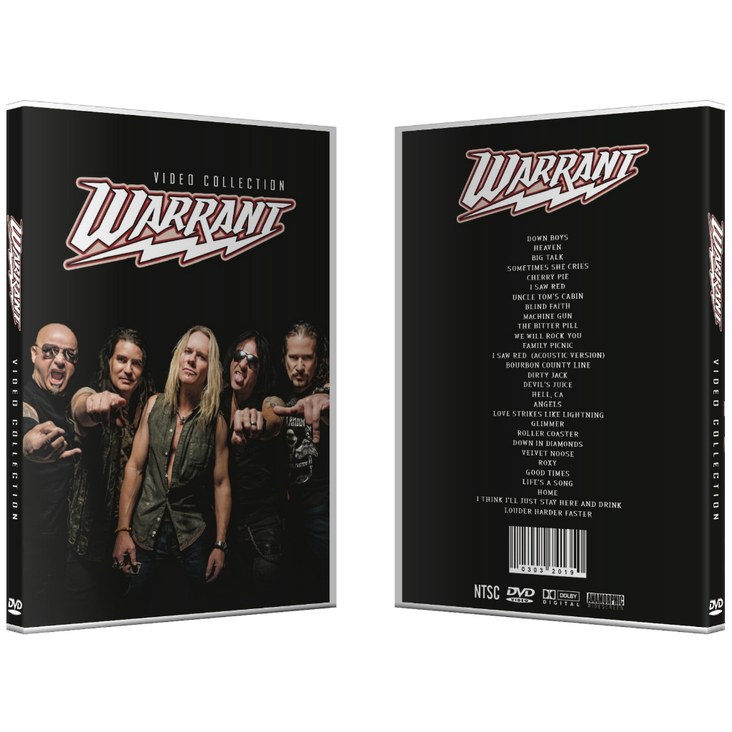 DVD WARRANT VIDEO COLLECTION (fan made) Shopee Brasil