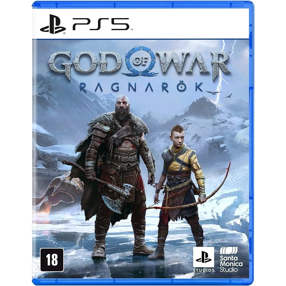 God of war Ragnarok Ps 5 Novo lacrado