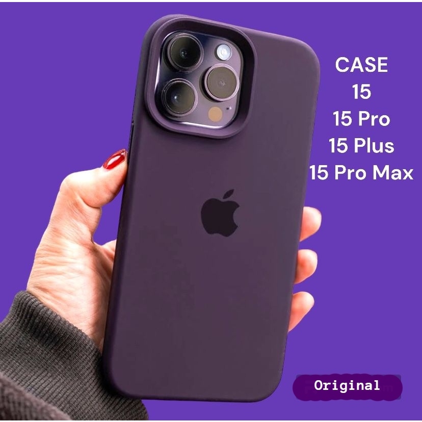Case Capa Capinha Aveludada Para Iphone 15, 15 Pro, 15 Plus e 15