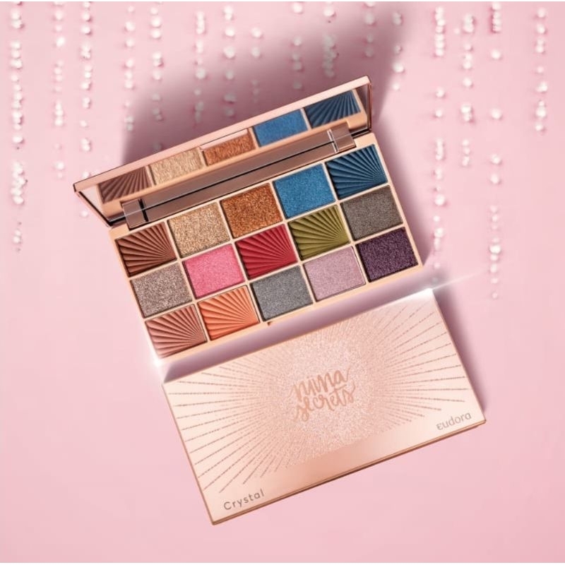 Palette de Sombras Crystal Niina Secrets Edição Limitada 16,5g 08/24