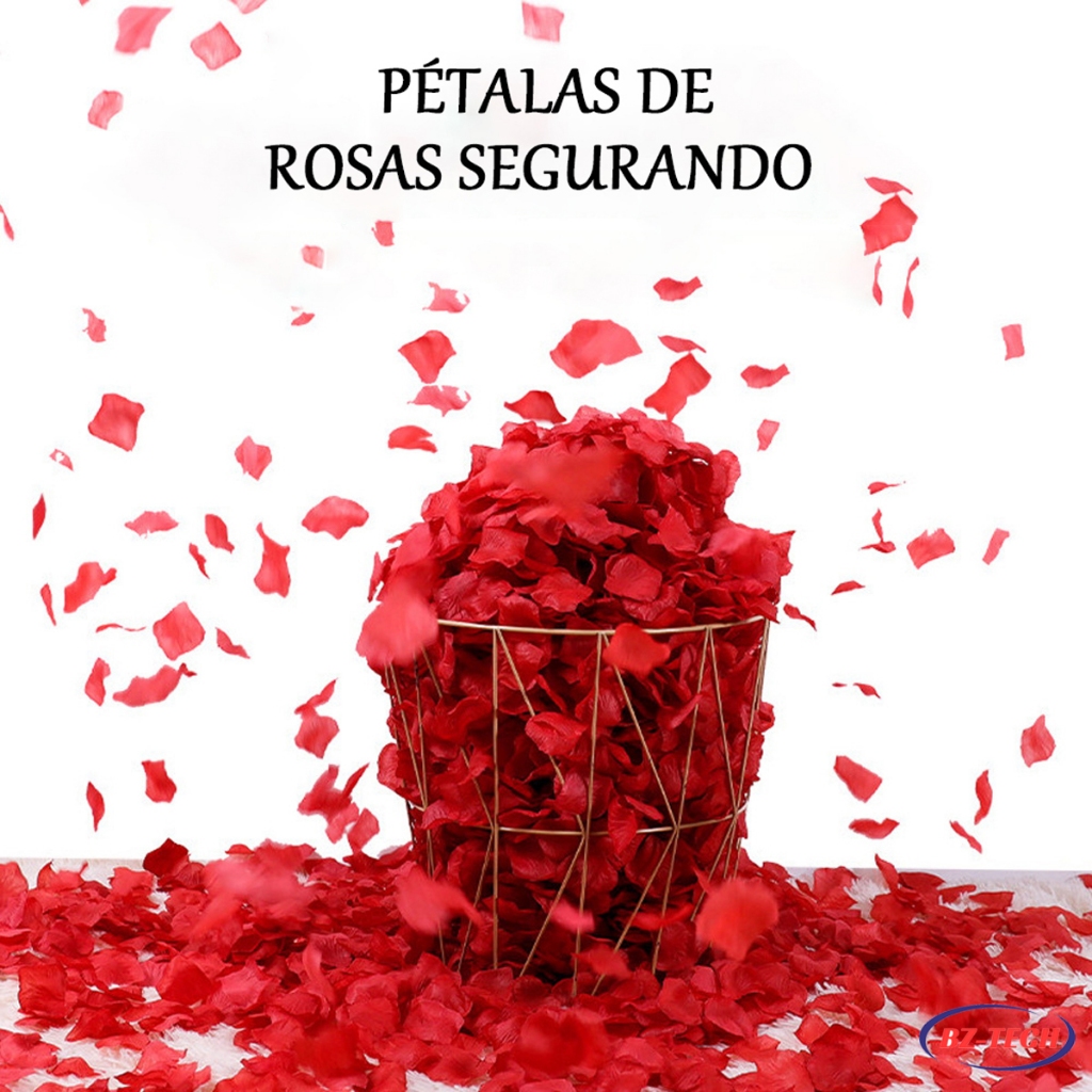 1000 Pétalas De Rosas Artificiais Para Decoração Casamento Kit Romantico RZF021