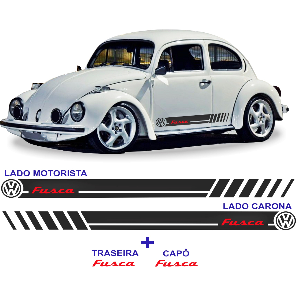Adesivos Para Porta Fusca 1300 1500 1600 Itamar