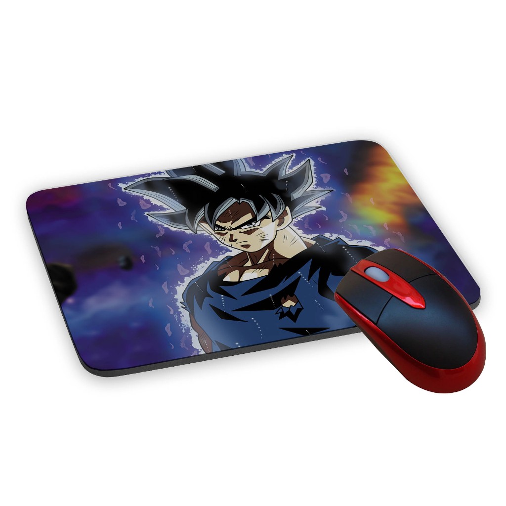 Mouse Pad - Goku Instinto Superior Perfeito - Dragon Ball Super