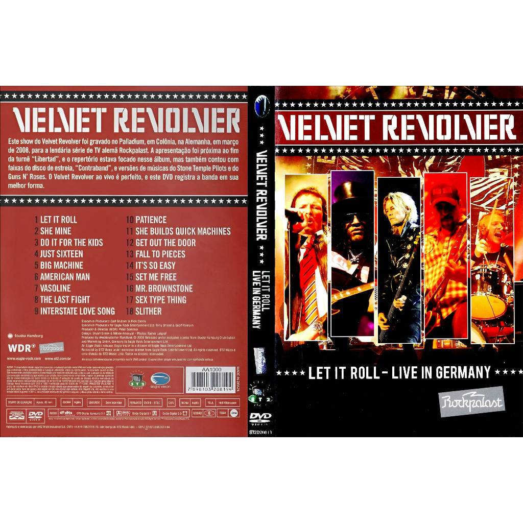 Velvet Revolver - Let It Roll - Live In Germany | Shopee Brasil