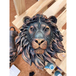 Leão de Judá para Parede em Gesso