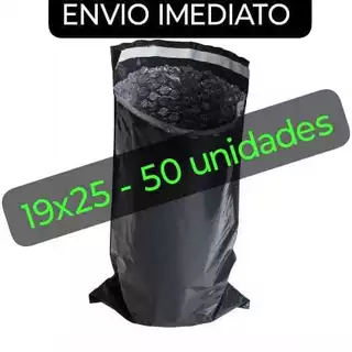 Envelope de Segurança 19x25 com bolhas 50 unidades , Excelente qualidade e Envio Imediato.