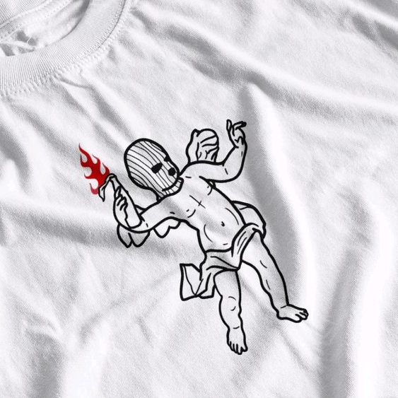 Camisa Chronic Streetwear Trace Angel Ak-47 100% Algodão fio 30.1 penteado envio rápido