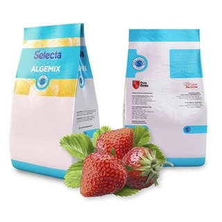 Saborizante em Pó MORANGO Para Sorvete, Picolé, Gelados Comestíveis - Selecta ALGEMIX 1kg