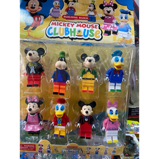 Cartela Mickey Minnie Pateta Pato Donal Bonecos Articulados envio imediato
