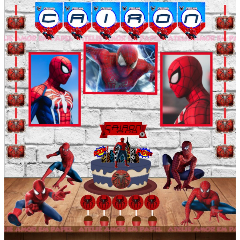 Kit festa Spiderman