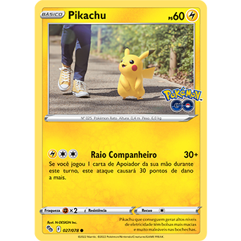 Cartas POKÉMONS INICIAIS - ORIGINAIS COPAG